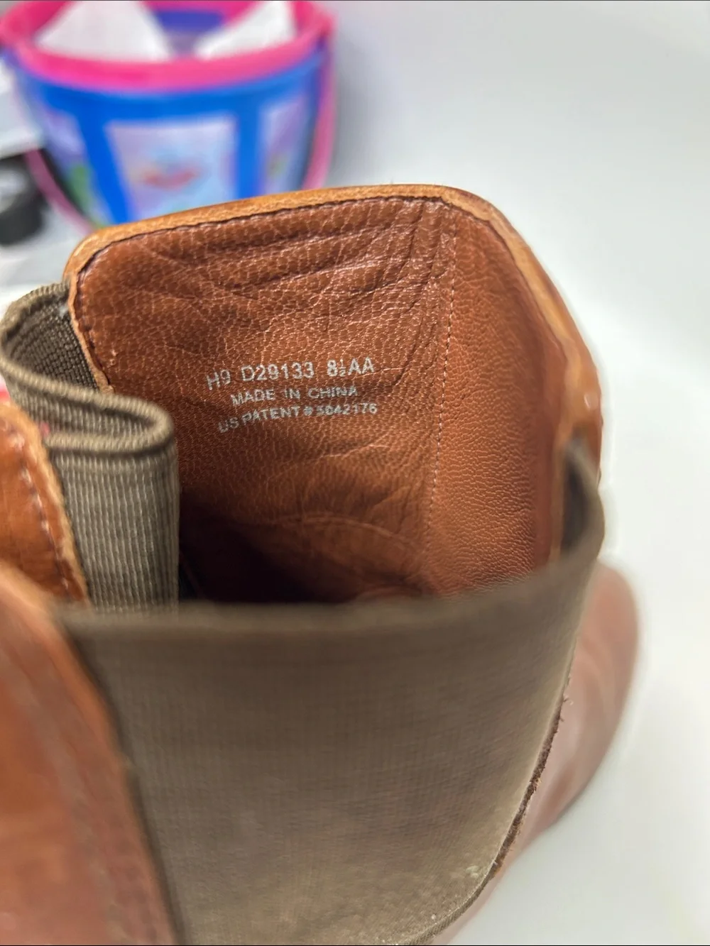 Women’s Brown Leather Chelsea Boots - Classic Pull-On Cole Haan 8.5 Nike air
